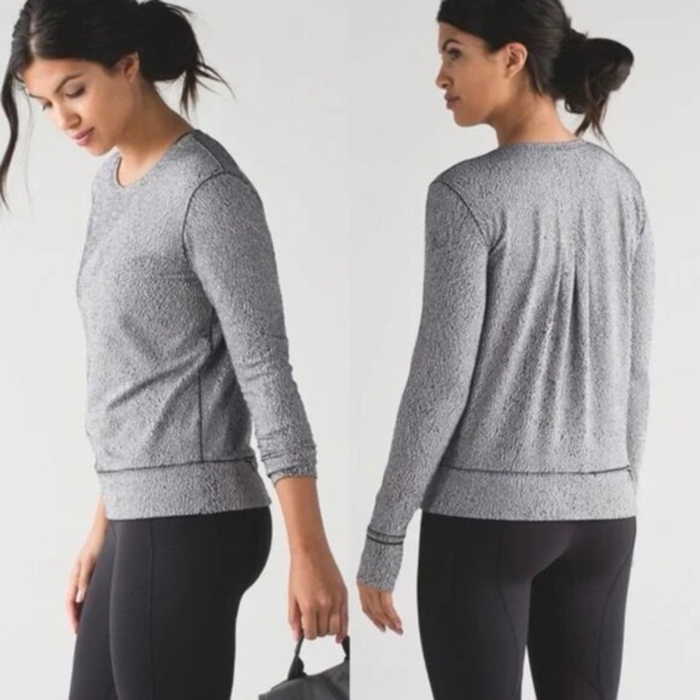 Lululemon Gray Long Sleeve Sweater - Picture 6 of 10